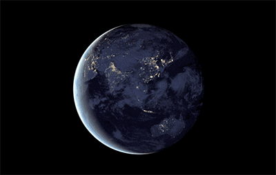 Digital globe visual